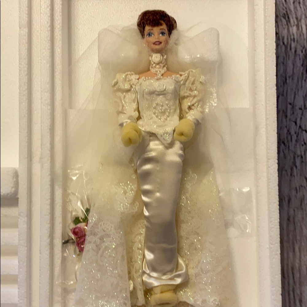 Romantic Rose Porcelain Barbie
